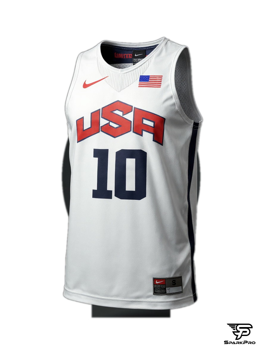 Camiseta Usa Bryant #10 Nike Blanco - Vista 3D