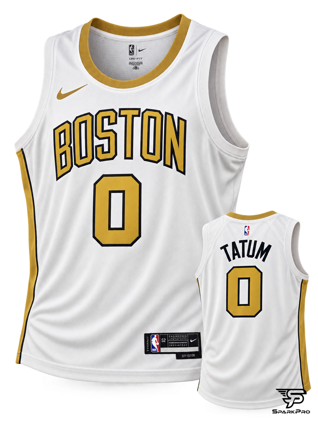 Camiseta Boston Celtics Tatum #0 Nike Blanco - Imagen Principal Camiseta Boston Celtics Tatum #0 Nike Blanco Nike Baloncesto Blanco - SparkPro