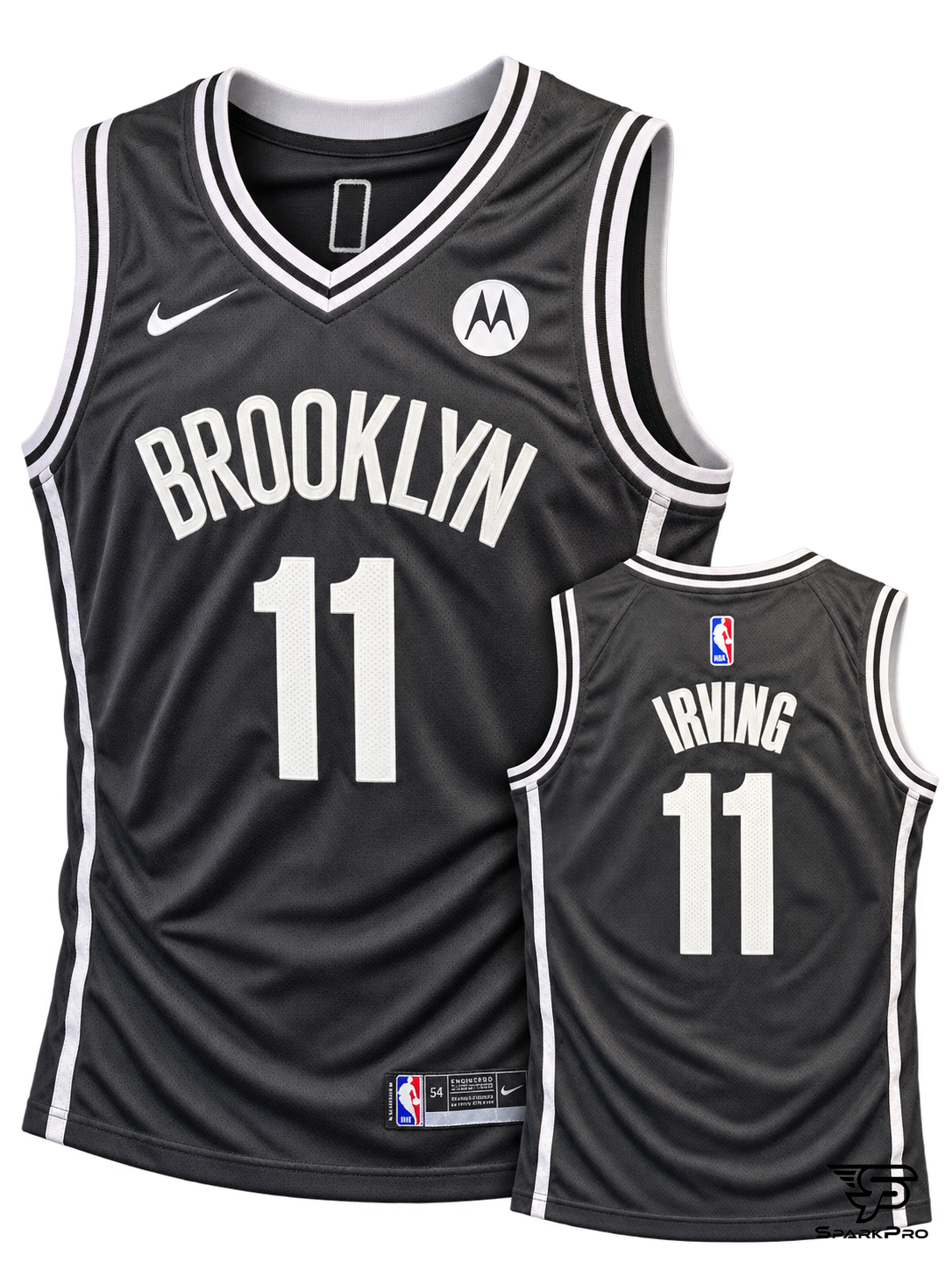 Camiseta Brooklyn Nets Irving #11 Nike Negro - Imagen Principal Camiseta Brooklyn Nets Irving #11 Nike Negro Nike Baloncesto Negro - SparkPro