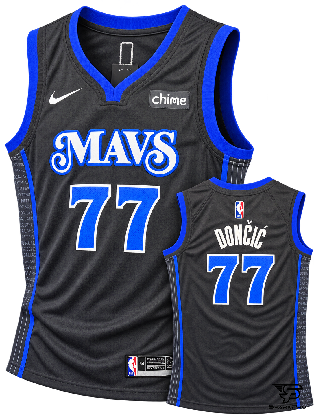 Camiseta Dallas Mavericks Flagg #32 Jordan Azul - Imagen Principal Camiseta Dallas Mavericks Flagg #32 Jordan Azul Jordan Baloncesto Azul - SparkPro