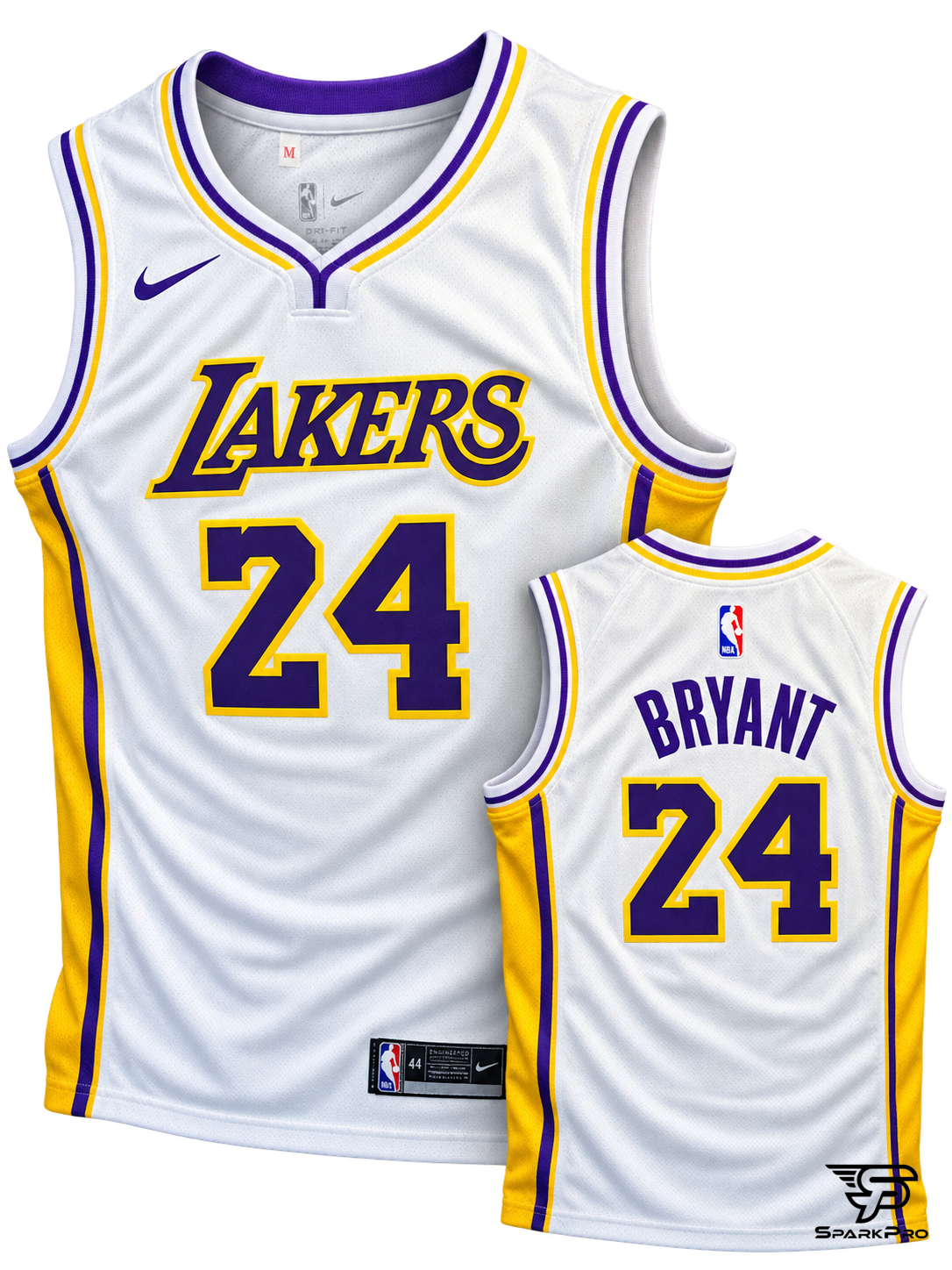 Camiseta Lakers Bryant #24 Nike Blanco - Imagen Principal Camiseta Lakers Bryant #24 Nike Blanco Nike Baloncesto Blanco - SparkPro