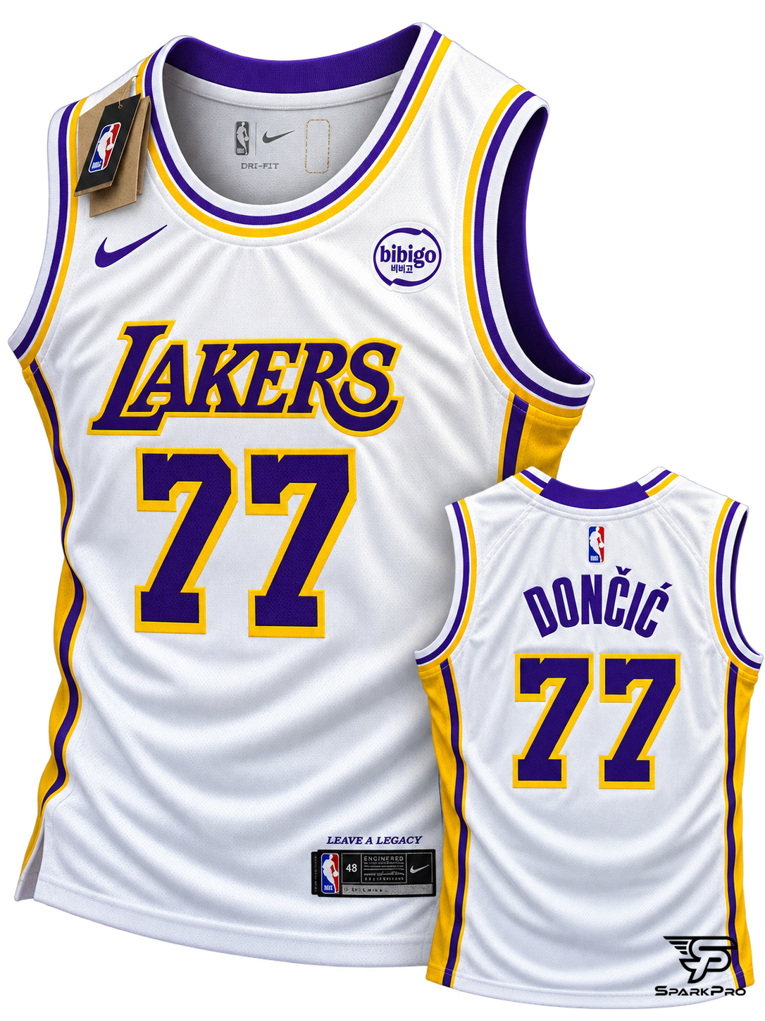 Camiseta Lakers Doni #77 Nike Blanco - Imagen Principal Camiseta Lakers Doni #77 Nike Blanco Nike VERSION_NIKE Baloncesto Blanco - SparkPro