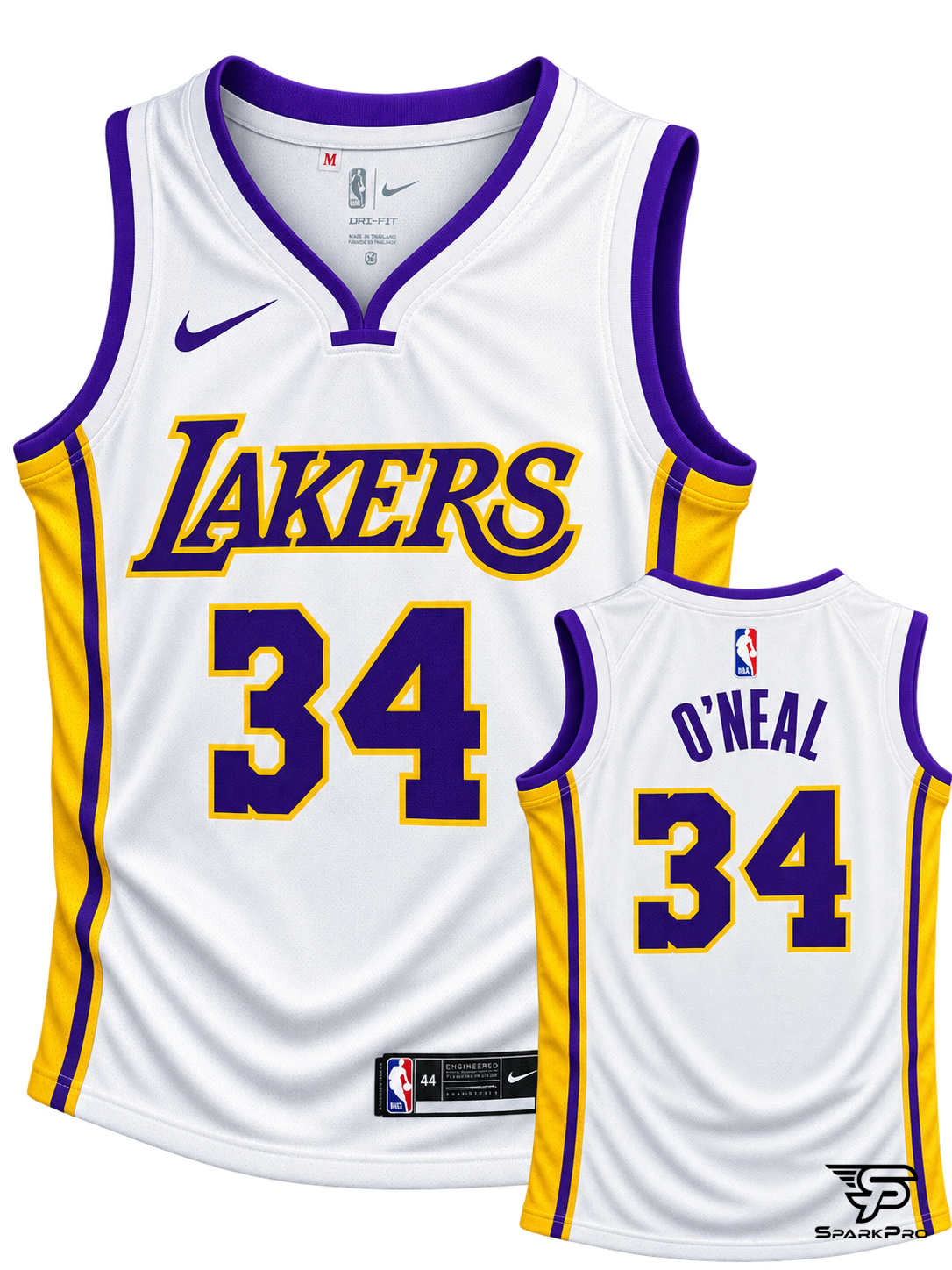 Camiseta Lakers O'Neal #34 Nike Blanco - Imagen Principal Camiseta Lakers O'Neal #34 Nike Blanco Nike Baloncesto Blanco - SparkPro