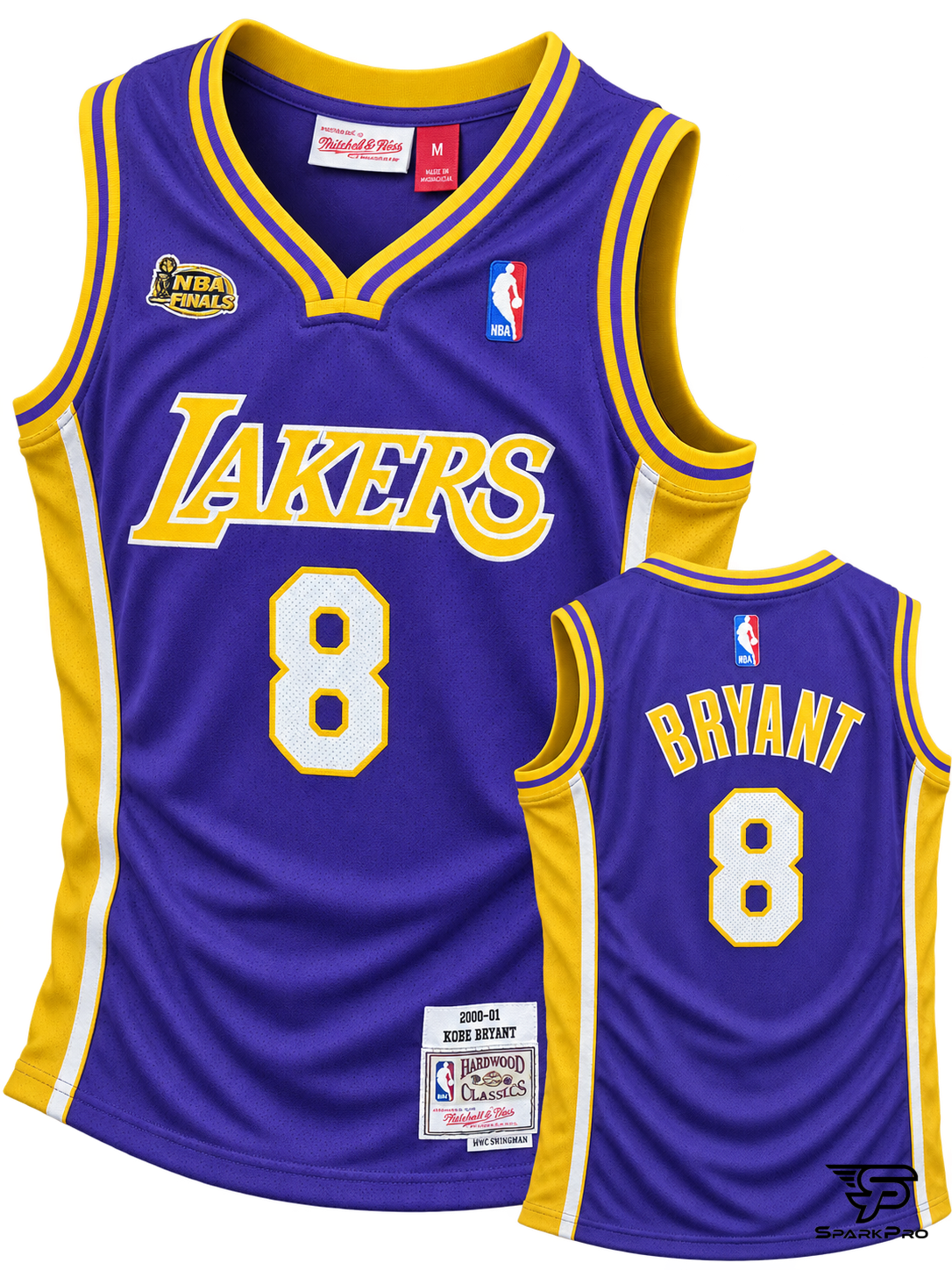 Camiseta Los Angeles Lakers Kobe Bryant #8 Mitchell & Ness Morado - Imagen Principal Camiseta Los Angeles Lakers Kobe Bryant #8 Mitchell & Ness Morado Mitchell & Ness Baloncesto Morado - SparkPro