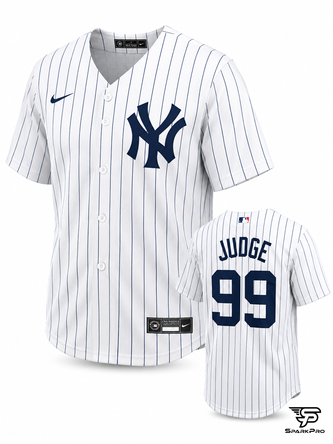 Camiseta New York Yankees Judge #99 Nike Blanco - Imagen Principal