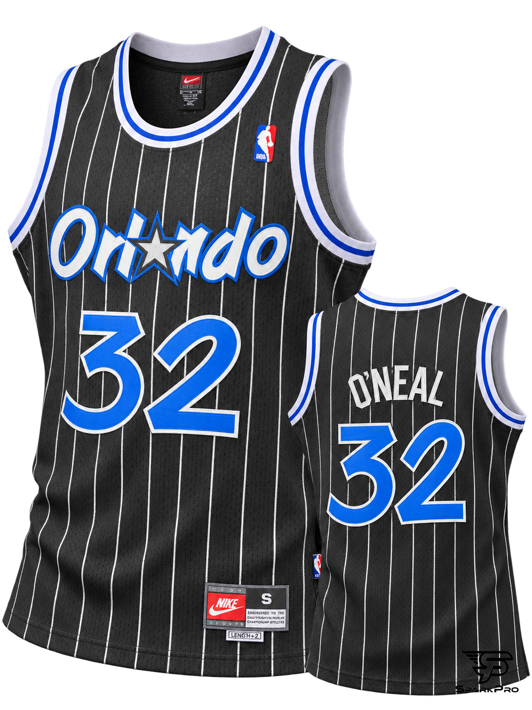 Camiseta Orlando Magic O'Neal #32 Nike Negro - Imagen Principal Camiseta Orlando Magic O'Neal #32 Nike Negro Nike Baloncesto - SparkPro